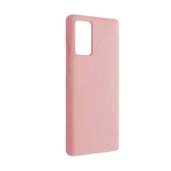 Capa de Silicone para Samsung Galaxy Note 20 Ultra Rosa